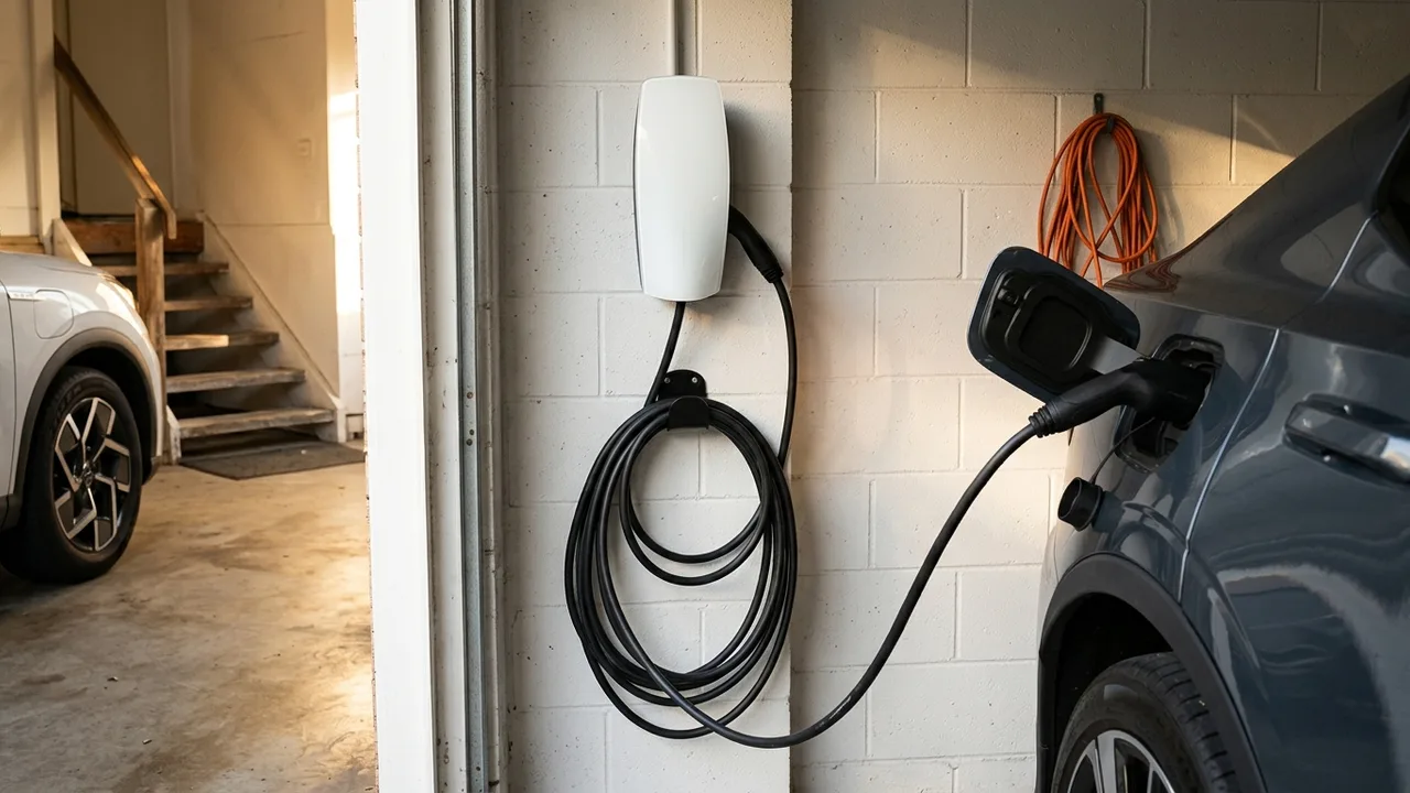 Brisbane ev charger installation detail relevant to "What Does EV Charger Installation Actually Cost in Brisbane?"