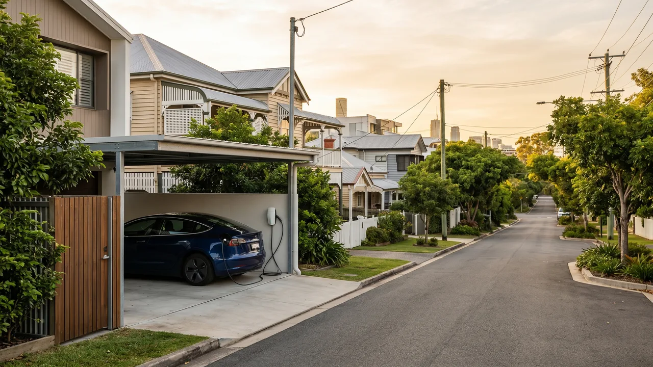EV Charger Demand Is Rising Fast Across Brisbane's Inner North in Newstead
