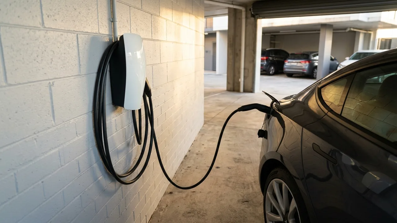 Brisbane ev charger installation detail relevant to "EV Charger Installation in Newstead: What Local Homeowners Need to Know"