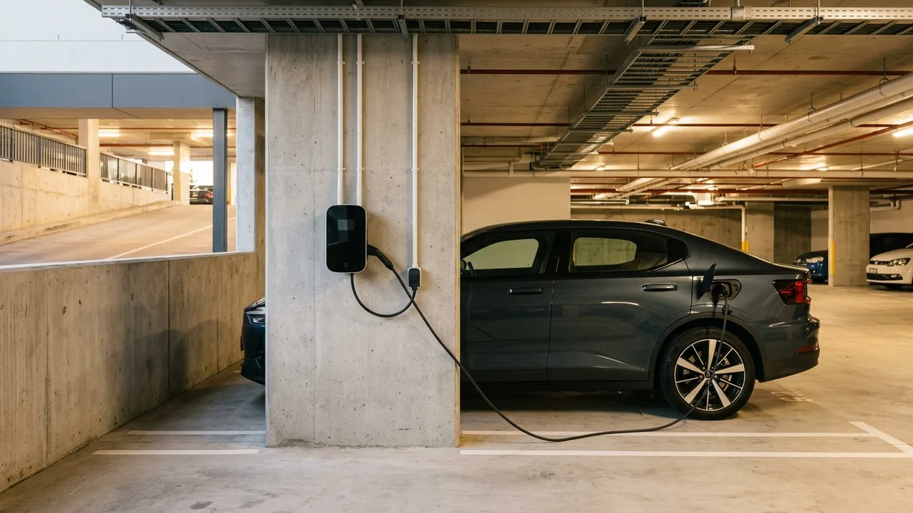 Brisbane ev charger installation context shot for "EV Charger Installation in Newstead: What Local Homeowners Need to Know"