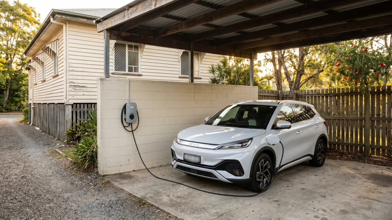 Can You Install an EV Charger in a Brisbane Rental Property? in Newstead