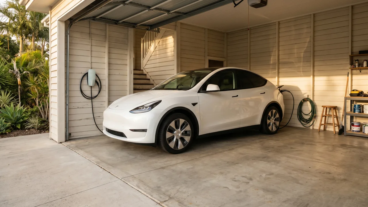 Home EV Charger Installation in Newstead